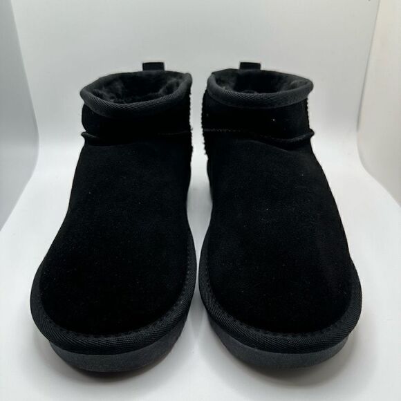 CUSHIONAIRE Women's pull on boot 7.5 BLACK - Picture 2 of 7